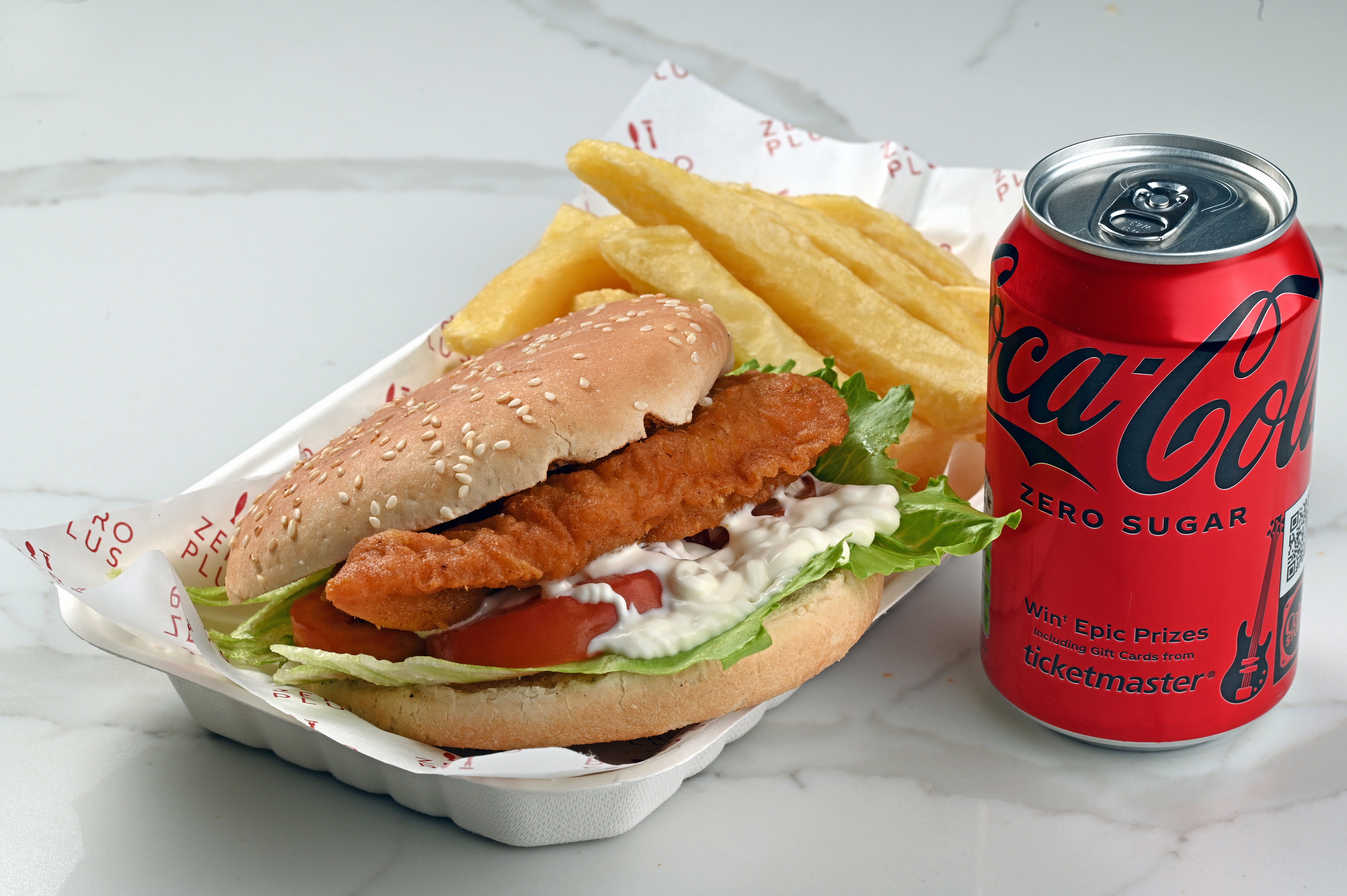 Chicken Fillet Burger Combo