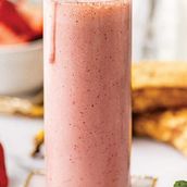 Strawberry And Banana With Milk				