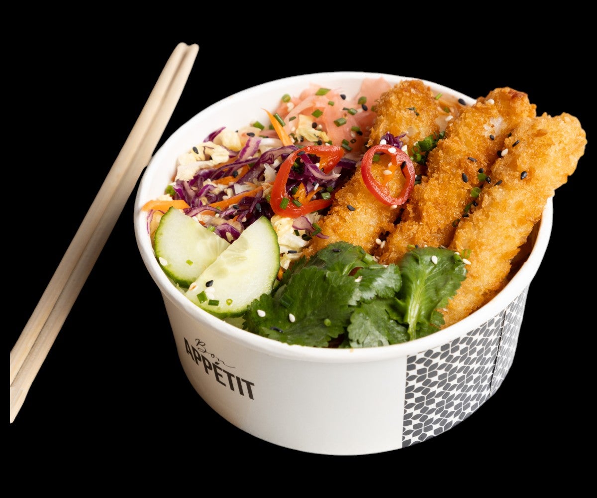 Prawn Katsu Bibimbap 🍛  🦐 🍤