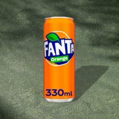 Fanta Orange 330ml Can (фанта апельсиновая, банка 330 мл)