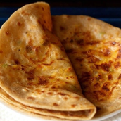 Chilli cheese paratha