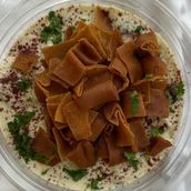Eggplant Fatteh