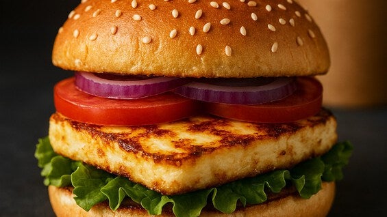 Halloumi Burger