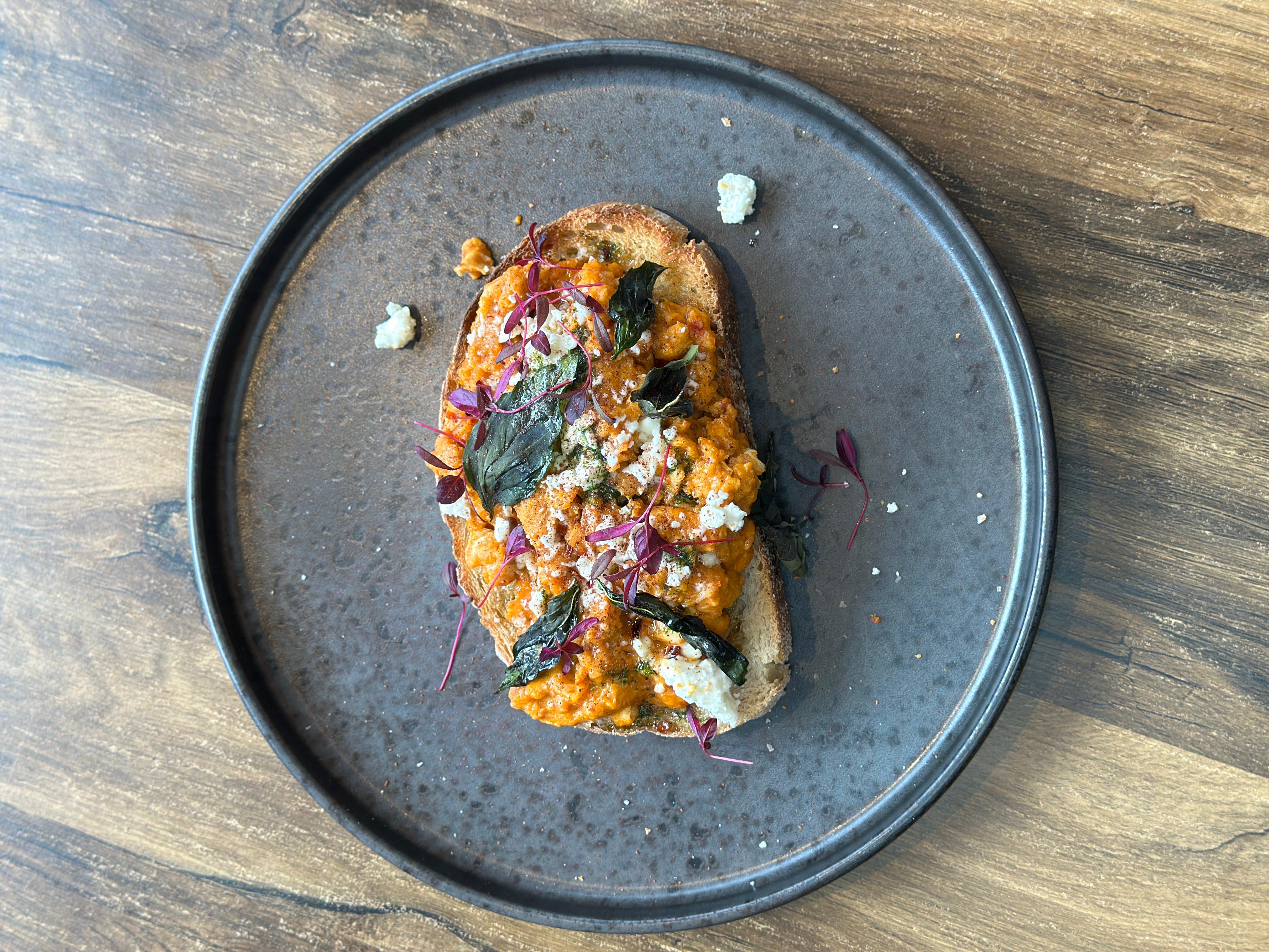 'nduja scrambled eggs