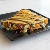 Pistachio & Kunafa Crepe 