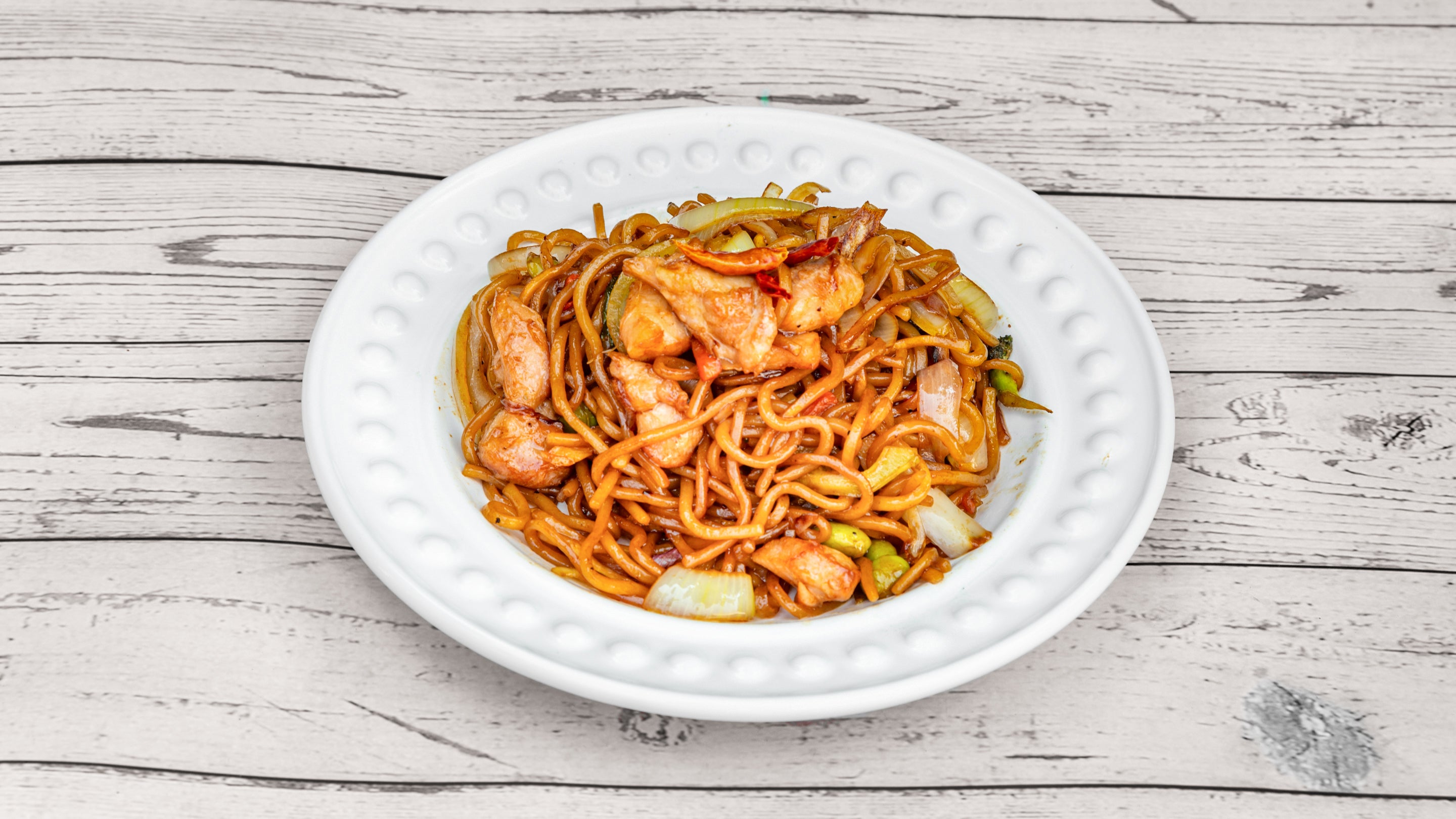 Japanese Style Fried Ramen Noodle