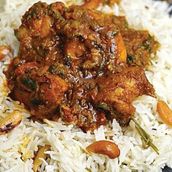 Ghee Rice (Chicken Curry)