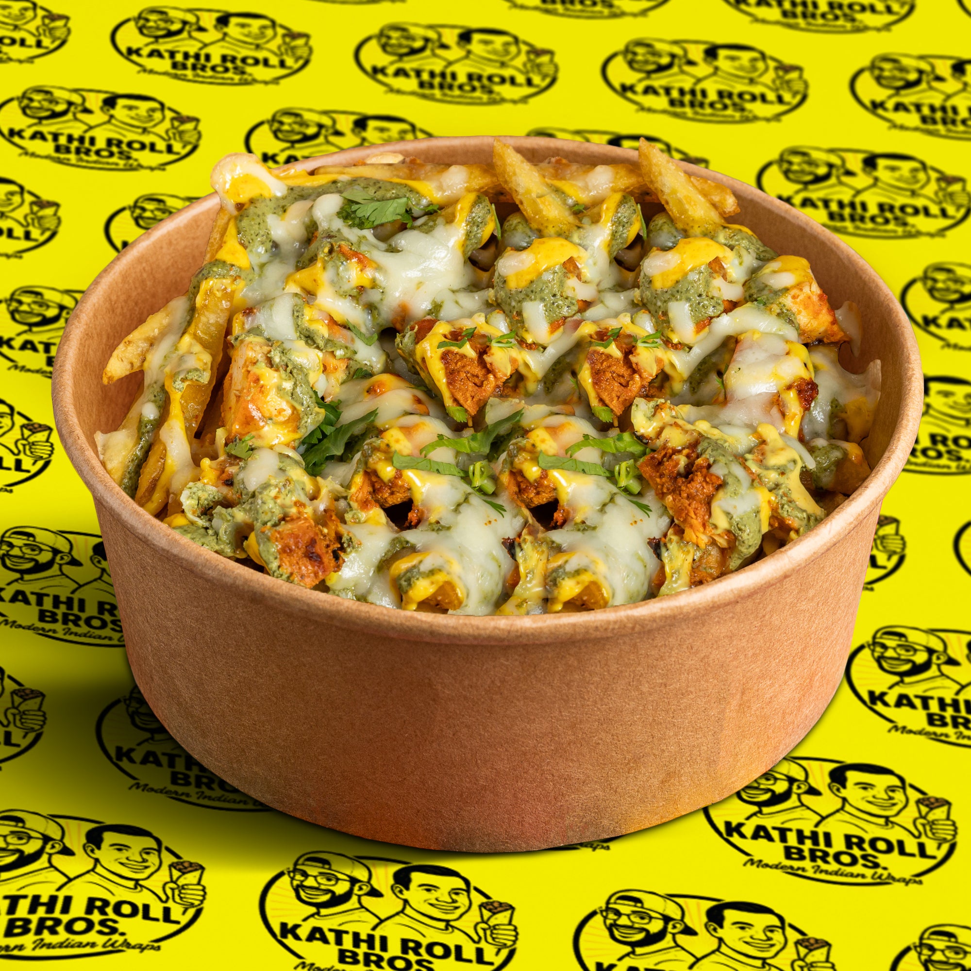 Chicken Tikka Loaded Fries