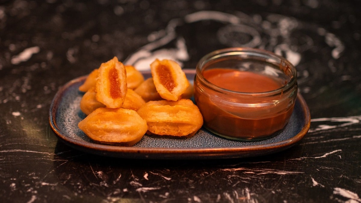 Churros Caramel Filled Bites