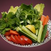 Fresh Vegetables Platter