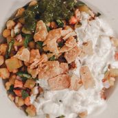 Channa Papri Chaat