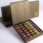 Al Yered Large Box Dipped Chocolate Dates
