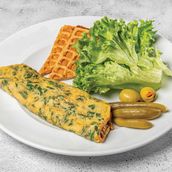 Spinach Omelette