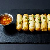 Cantonese Chicken Spring Rolls