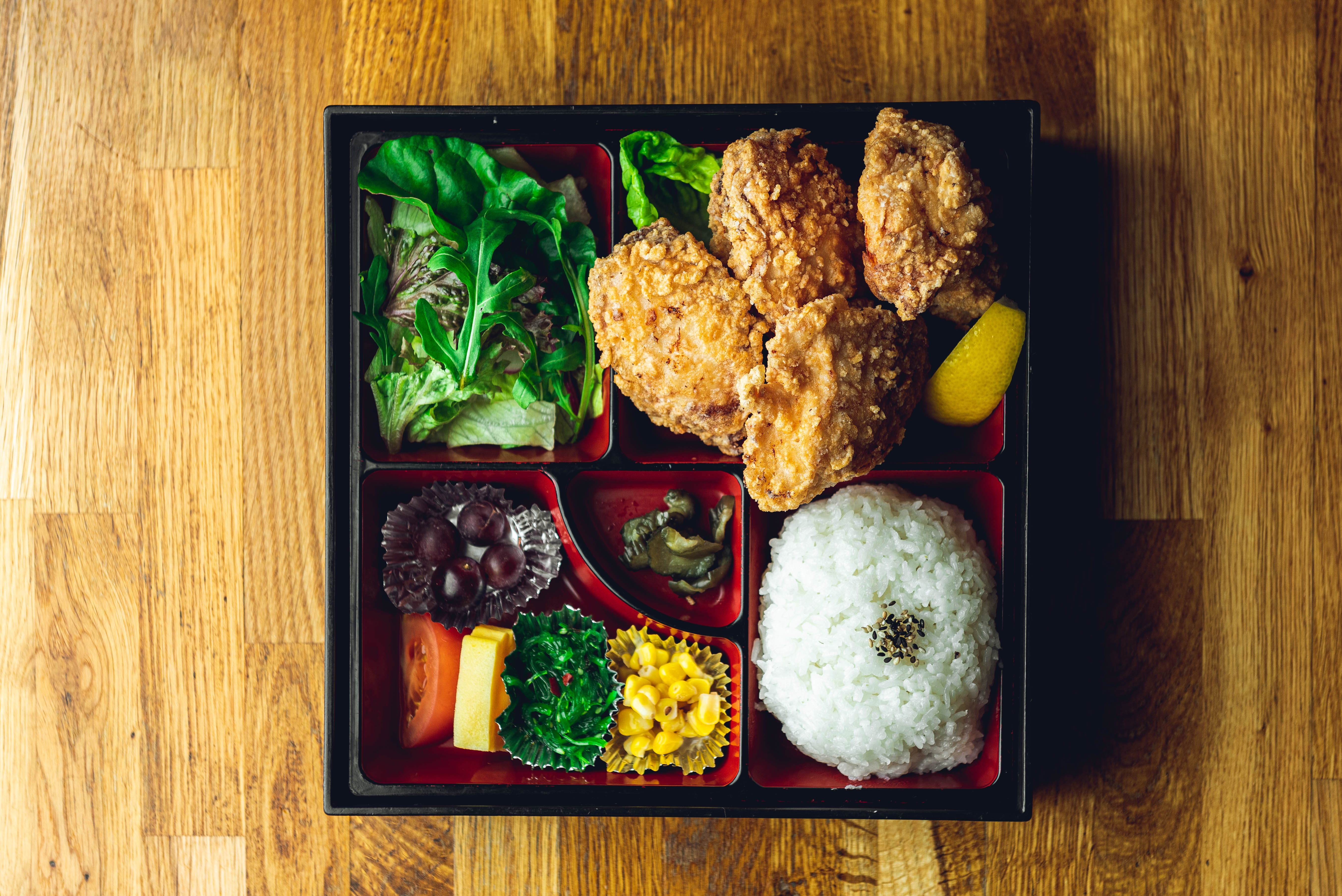 Chunky Chicken Karaage Bento