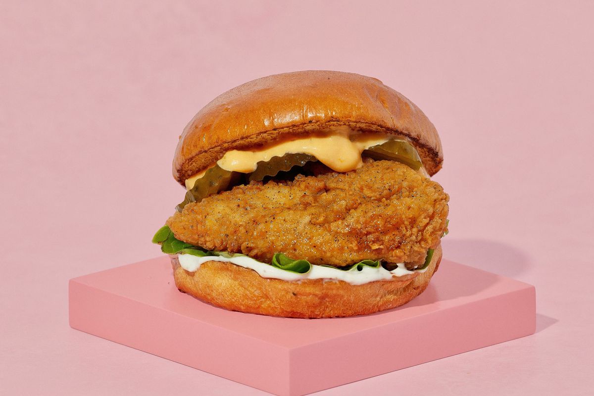 Chicken Stripper Burger