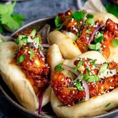 Chicken Buffalo Bao