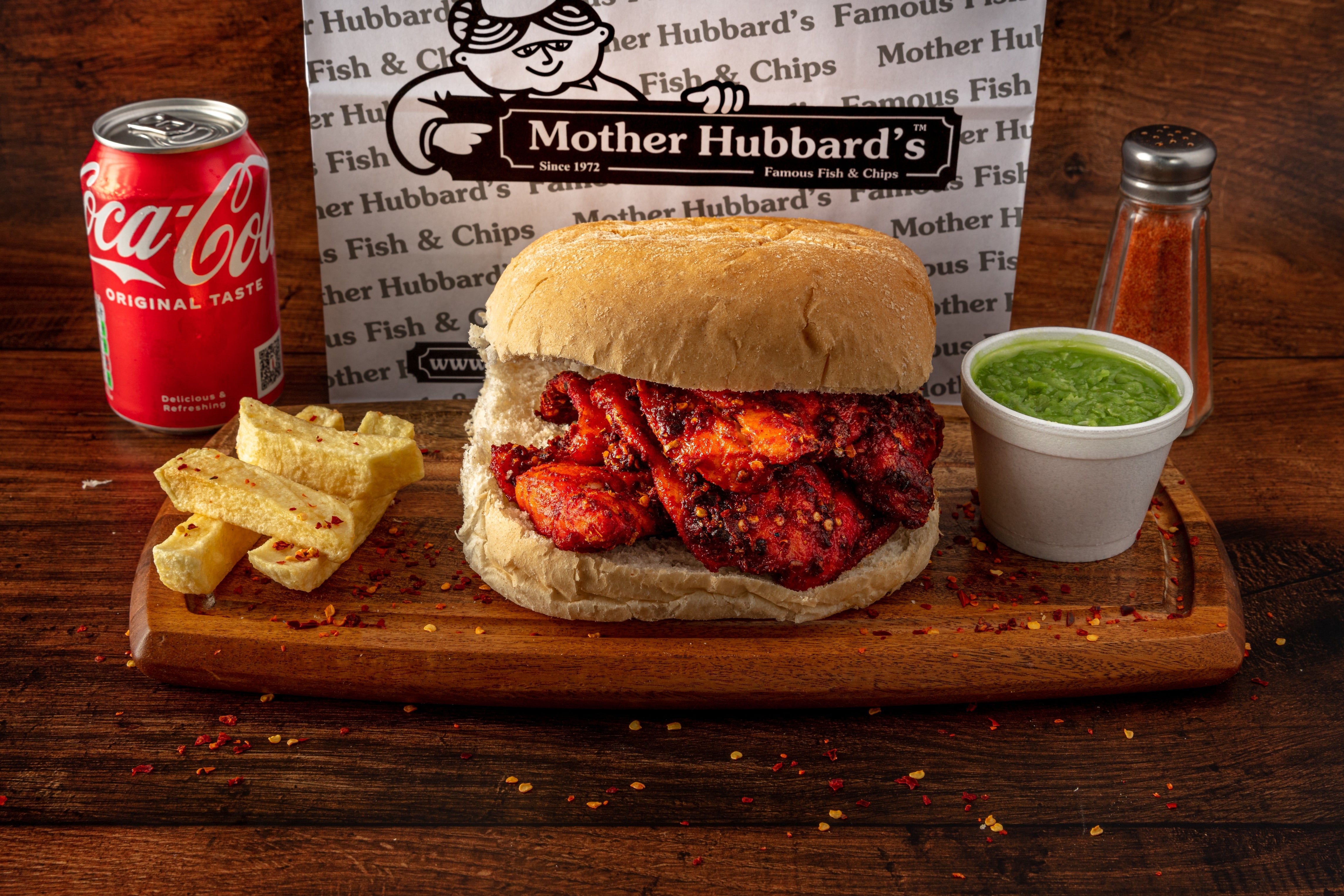 Fiery Fish Butty