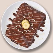 Chocolate & Banana Crepe