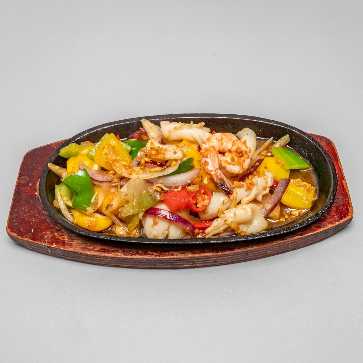 Tôm Xào Rau Củ