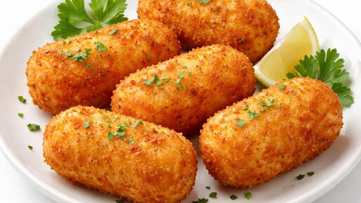 Potato Croquettes filled with Cheese