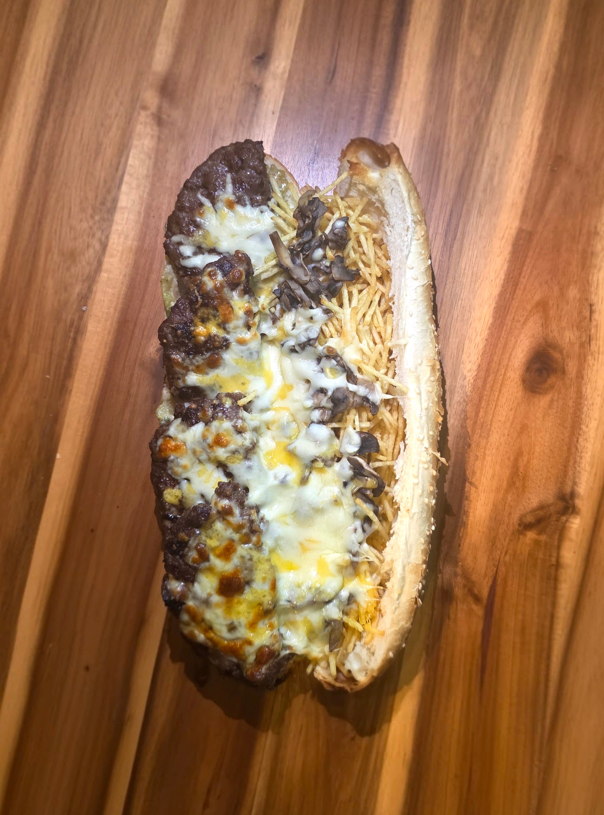 Oven Baked Double Burger