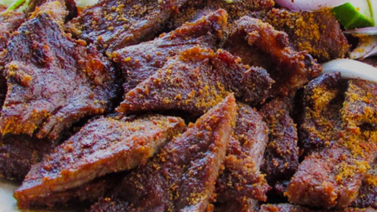 Beef suya - contains nuts