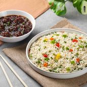 Rice and Curry Combo (Veg)