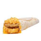 Egg and Sausage Wrap Sandwich