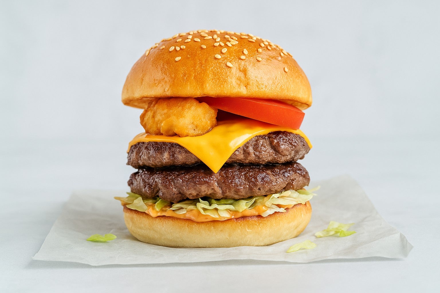 Halloumi Double Smashed