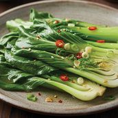 Quick-Poached Baby Cabbage生炝娃娃菜