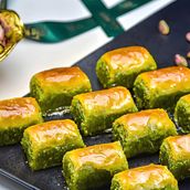 Ankara Pistachio Stuffed Baklava