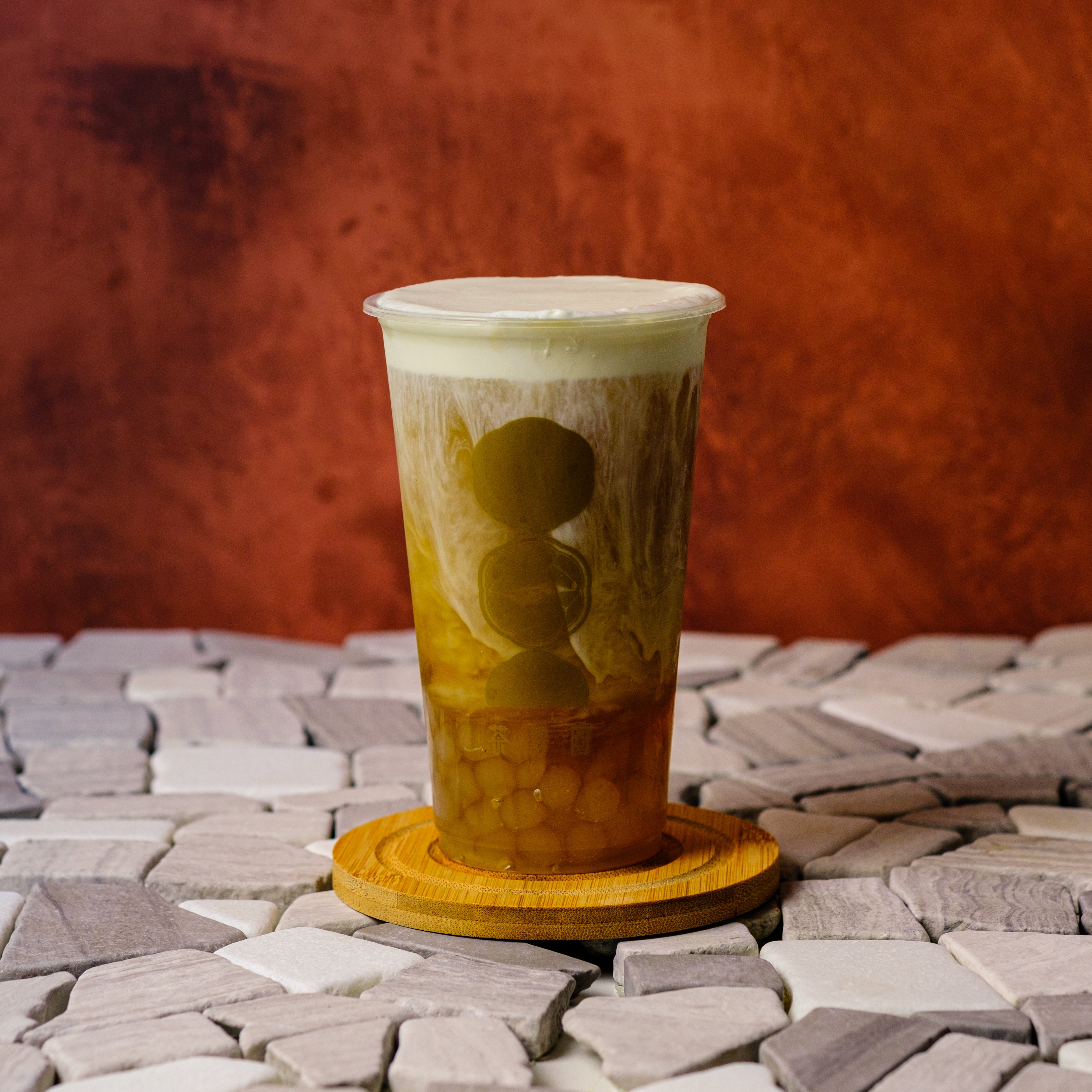 Cream Cheese Pearl Oolong Tea 芝士珍圓烏龍茶