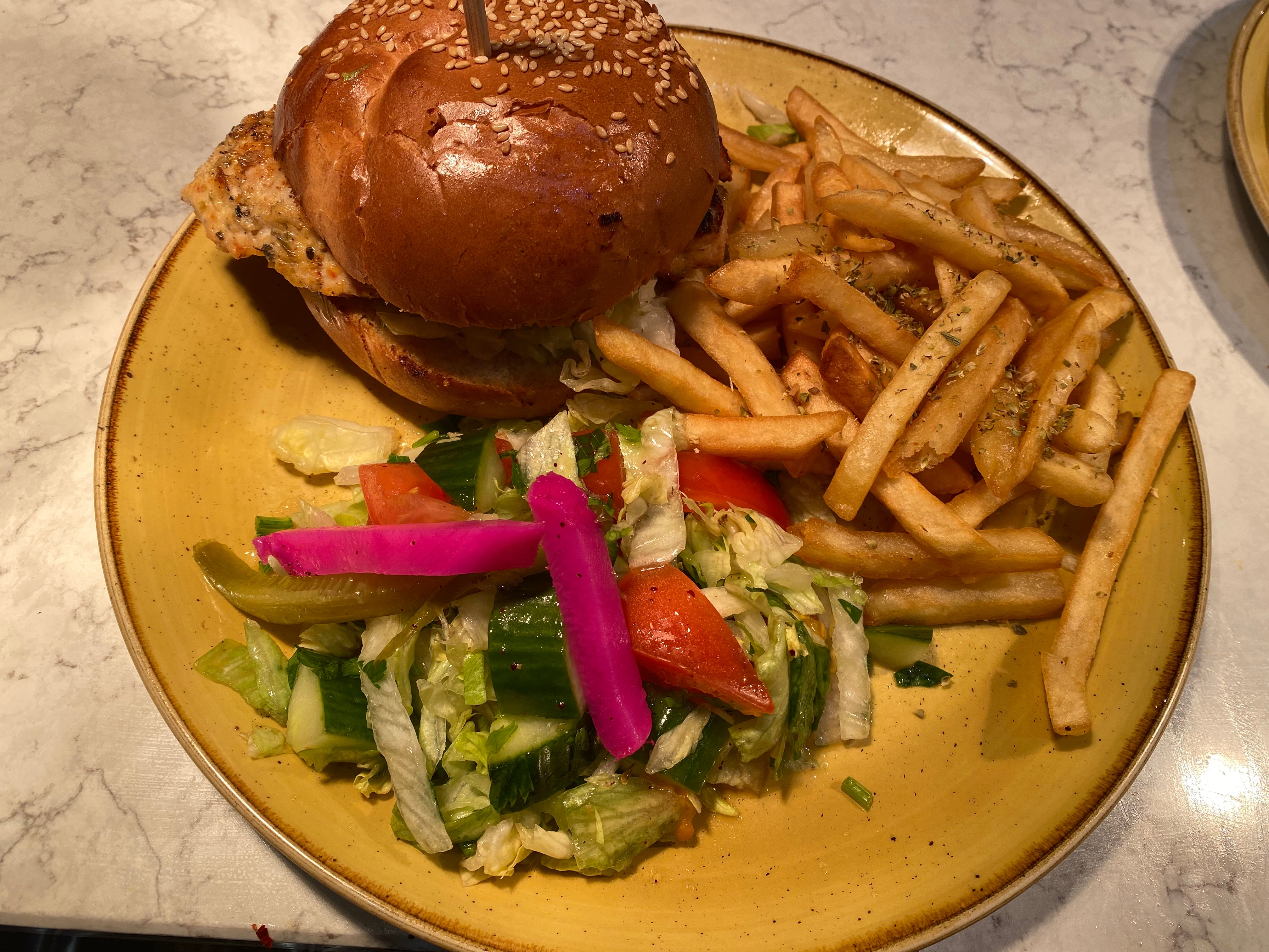 Butterfly Chicken Burger