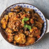 Plate Eggplant Moussaka