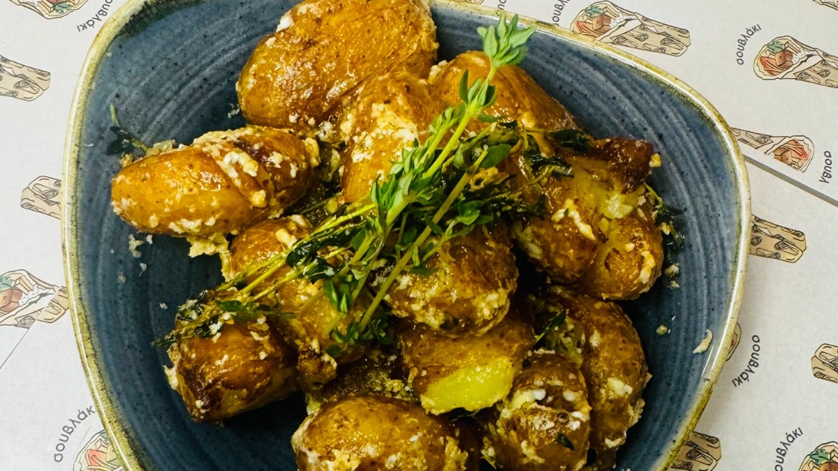 Crushed Baby Potatoes