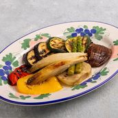 Grilled Seasonal Vegetables Platter 