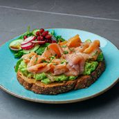 Avocado Toast With Smoked Salmon