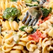 CREAMY VEG PASTA