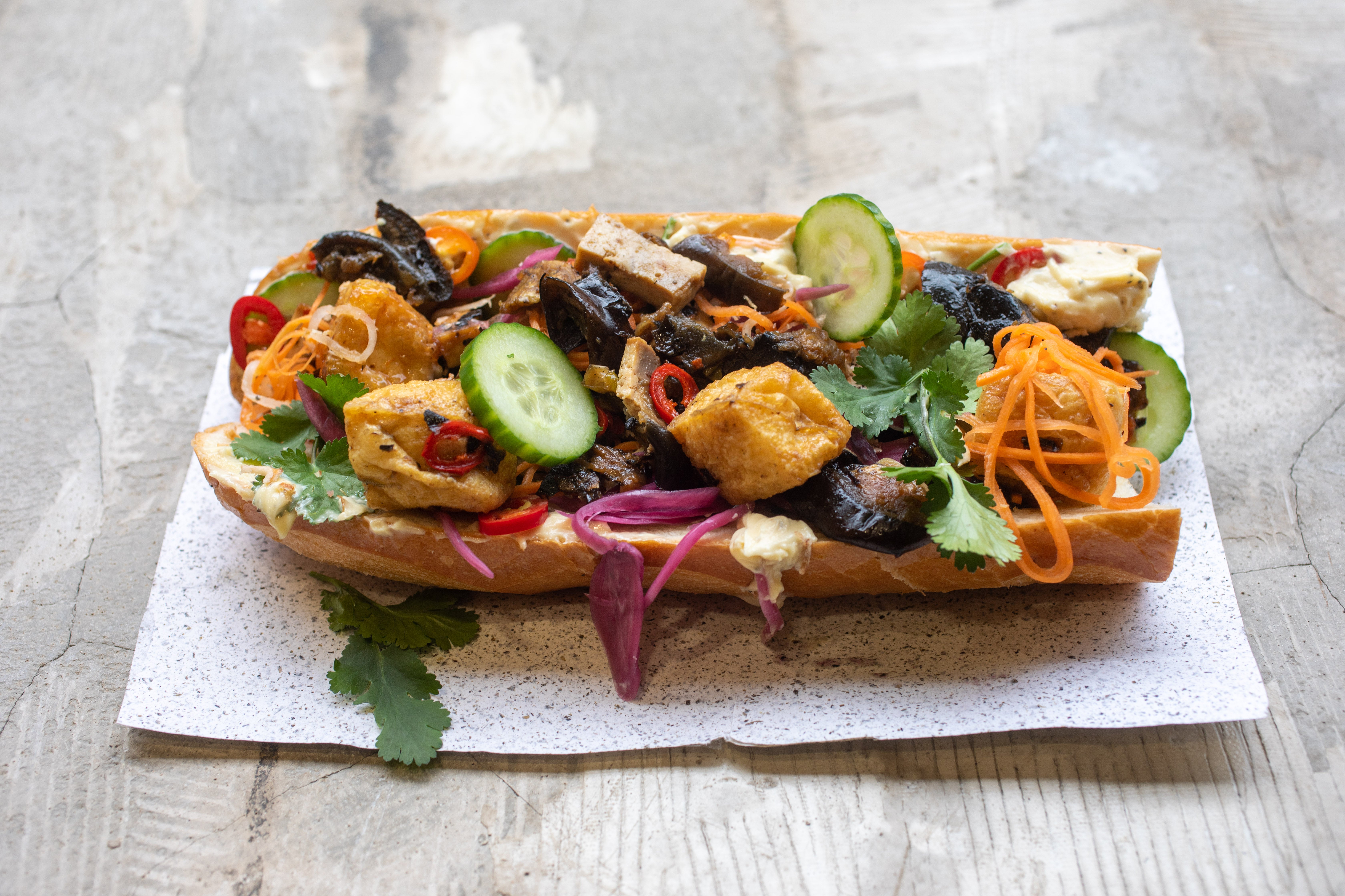 Spicy Tofu and Aubergine (v)