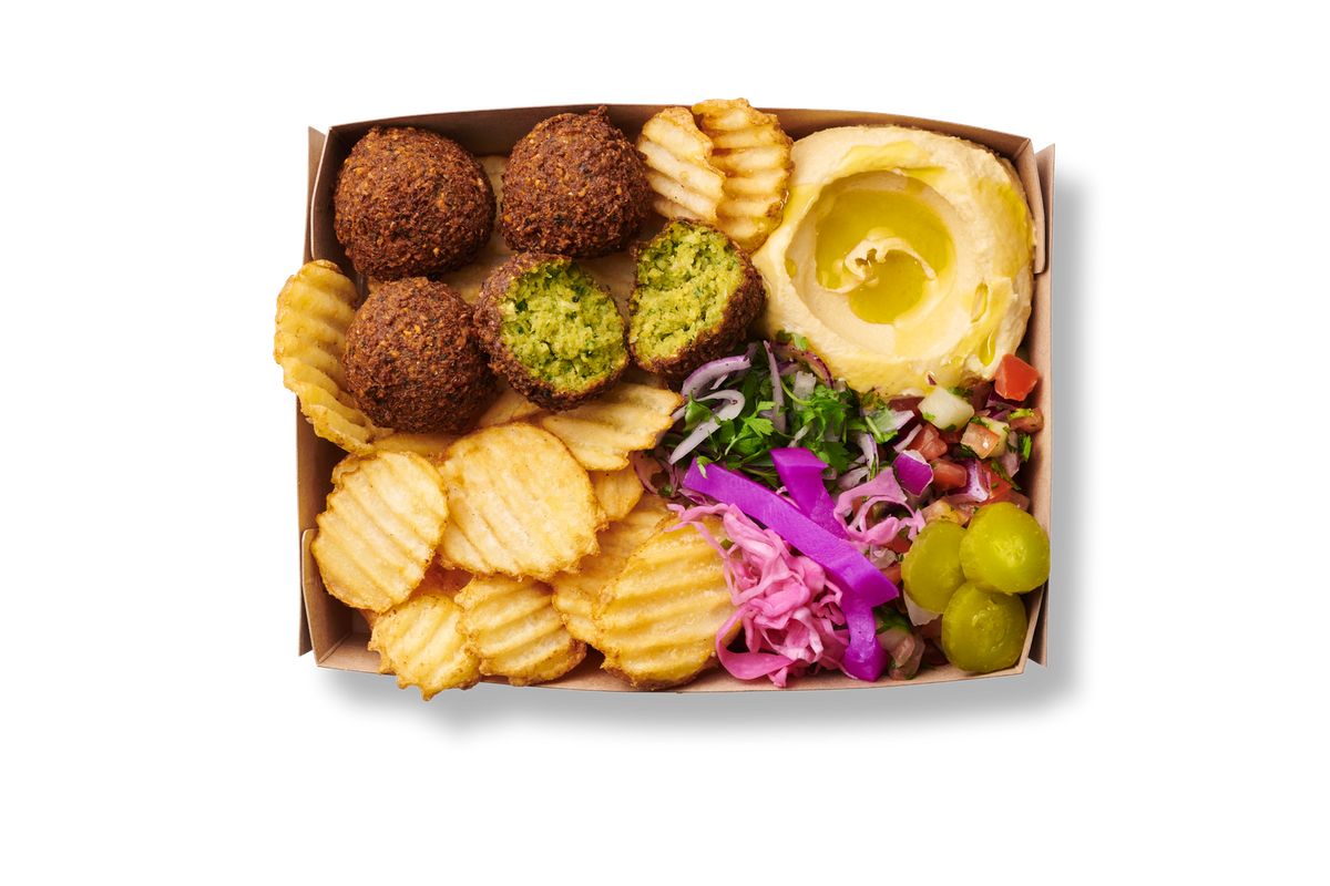 Fries Platter Falafel