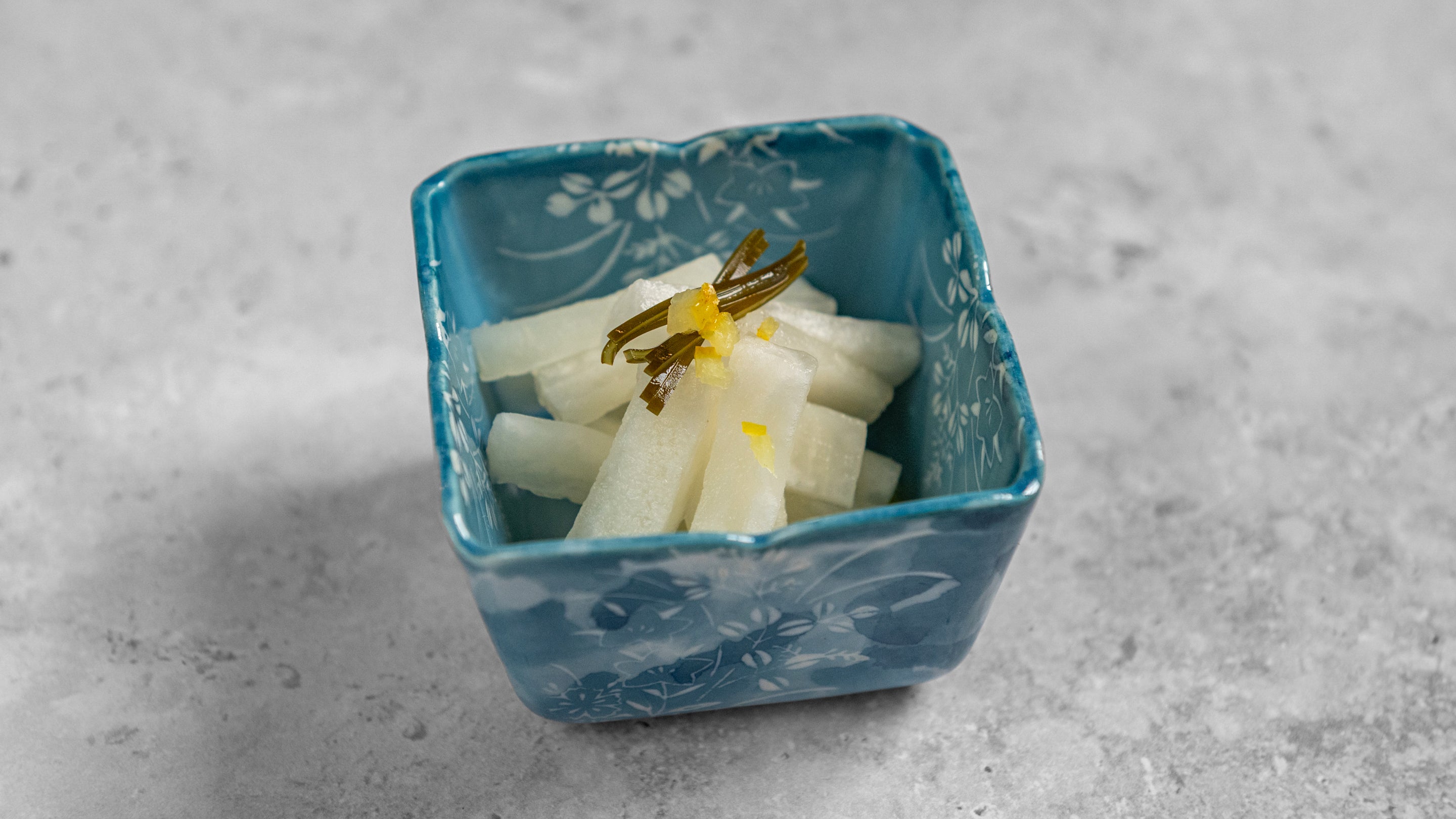 Yuzu-pickled Daikon ゆず大根