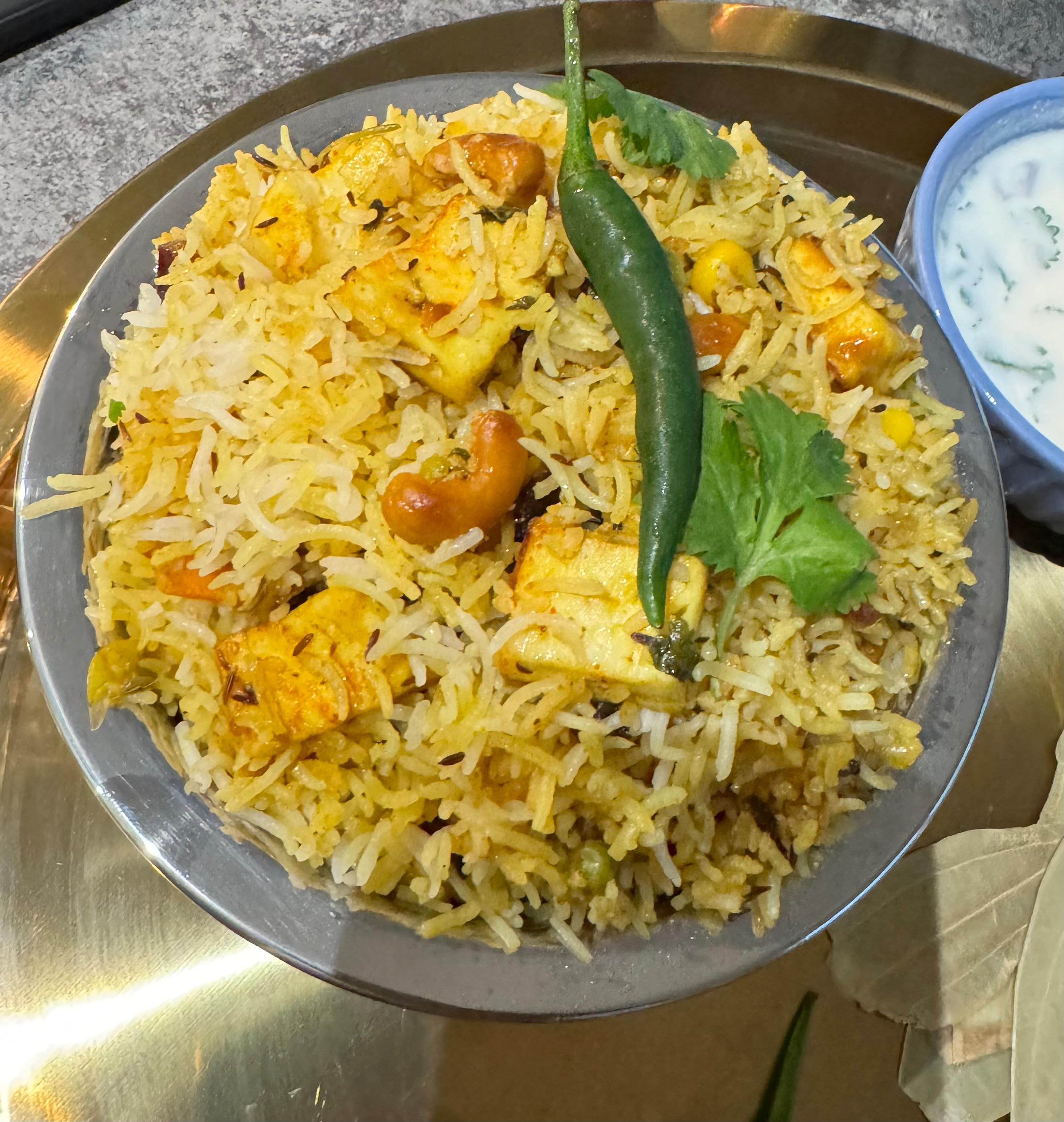 Paneer Biryani