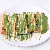 Pistachio Crepe