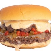 Peppers Beef Burger