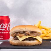 Texas Beef Mushroom Burger Combo