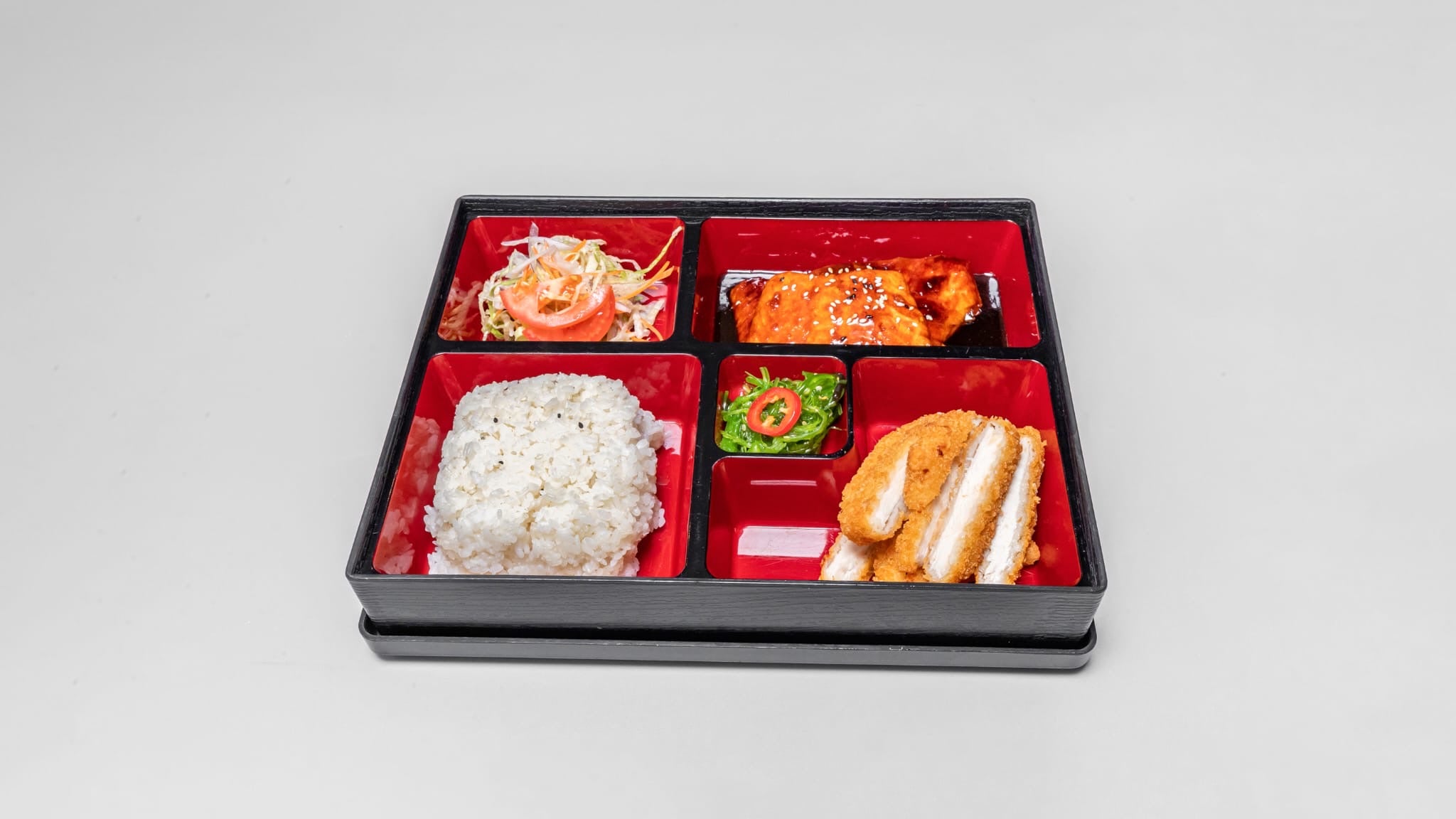 Teriyaki Salmon&Chicken Katsu