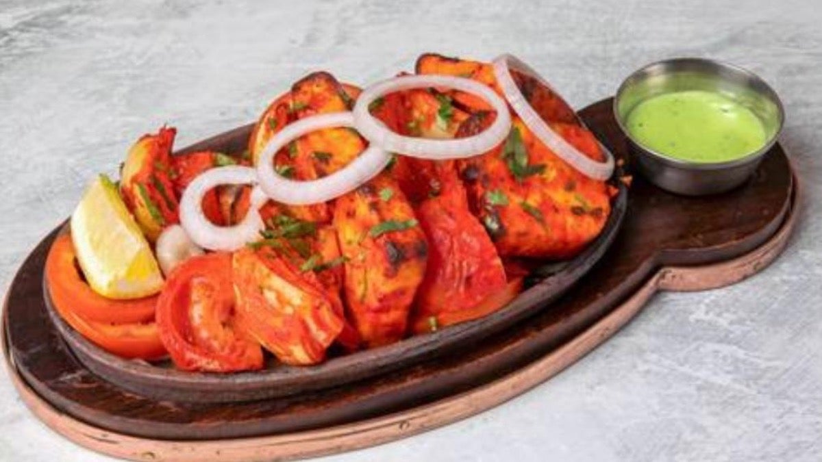 Paneer Tikka Sizzler