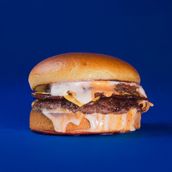 Four Cheese Signature Beef Burger 