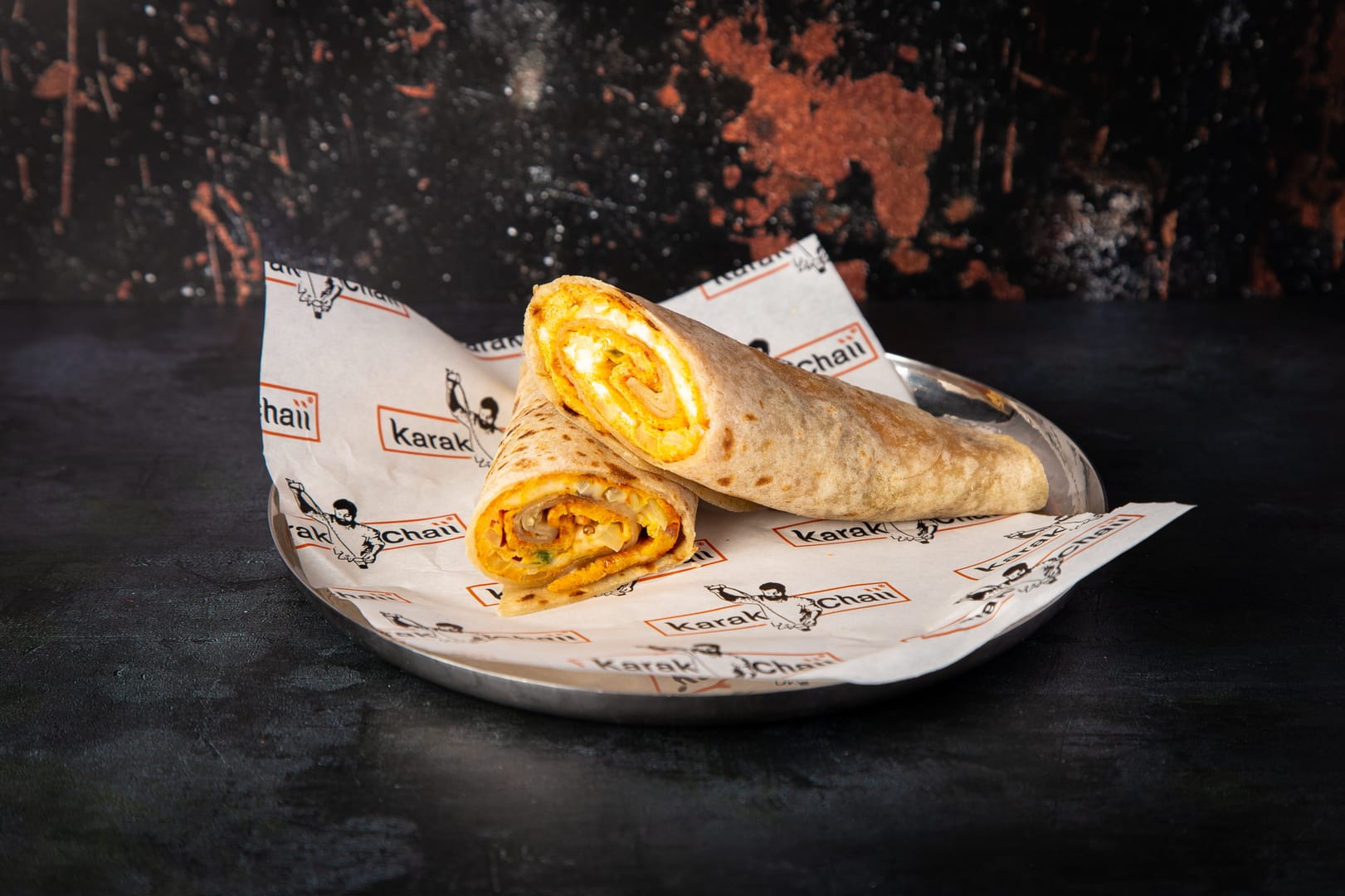Masala Omelette Wrap
